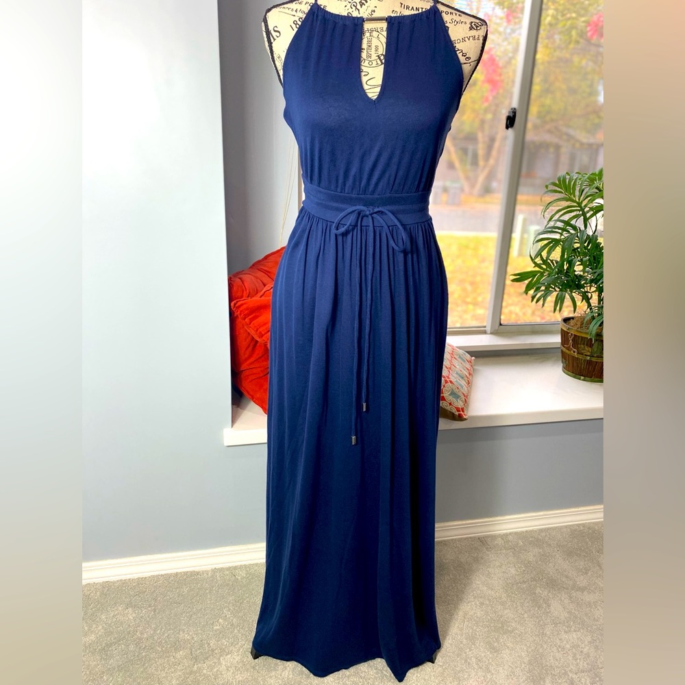 Banana Republic Maxi Plunge Sleeveless